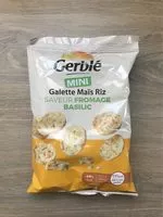 Mängden socker i Mini Galette Maïs Riz Saveur Fromage Basilic