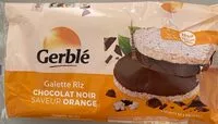 Mängden socker i Galette riz choco orange