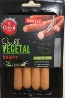 Mängden socker i Grill Knacks Végétal