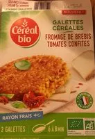 Mängden socker i Galettes céréales fromage de brebis tomates confites