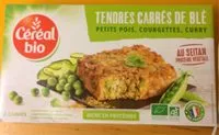 Mängden socker i Les Tendres Carrés blé, petits pois, courgette & curry