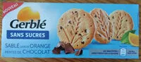 Mängden socker i Gerblé - Sugar Free Orange Chocolate Chip Shortbread, 132g (4.7oz)