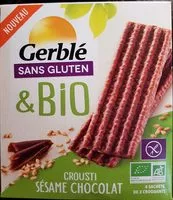 Mängden socker i Croustillant sésame chocolat bio