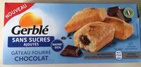 Mängden socker i Gâteau fourré chocolat sans sucres ajoutés