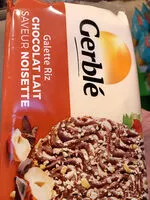 Mängden socker i Galette de riz chocolat lait saveur noinette