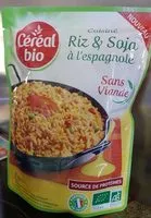 Mängden socker i Cuisiné riz & soja à l'espagnole