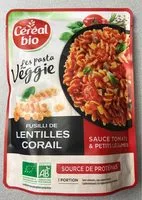 Mängden socker i Fusilli de Lentilles Corail