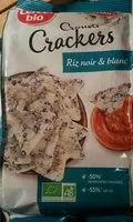 Mängden socker i Crousti crackers riz noir et blanc