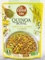 Mängden socker i Quinoa Royal - Carottes jaunes et cumin