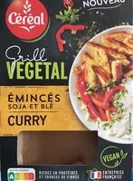Mängden socker i Grill Vegetal Émincés soja et blé Curry