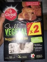 Mängden socker i Grill vegetal nuggets soja et blé
