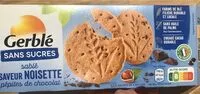 Mängden socker i Gerblé - Sugar Free Hazelnut Chocolate Chip Shortbreat, 132g (4.7oz)