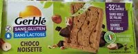 Mängden socker i Gerble - Gluten Free and Lactose Free Choco Hazelnut Cookie, 150g (5.3oz)