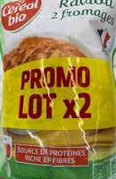 Mängden socker i Mini ravioli 2 fromages