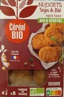 Mängden socker i Nuggets Soja et Blé Bio et Végétal