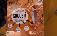 Mängden socker i Crousti noisettes abricot graine de courge
