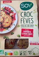 Mängden socker i Croc fèves Poivron & Citron confit