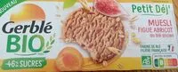 Mängden socker i Gerblé - Organic Muesli Fig Apricot Spelt Cookie, 132g (4.7oz)