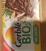 Mängden socker i Gerble - Organic Oatmeal Coconut Cocoa Cookie, 132g (4.7oz)