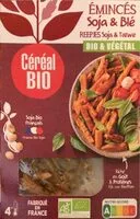 Mängden socker i Escalopes de soja et blé tomates mozzarella