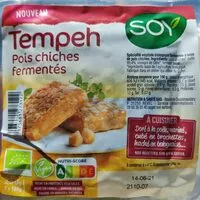 Mängden socker i Tempeh Pois chiches fermentés
