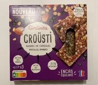 Mängden socker i Crousti