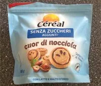 Mängden socker i Cuor di nocciola