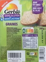 Mängden socker i Pain de mie aux graines