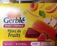 Mängden socker i Pâtes de fruits