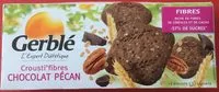 Mängden socker i Crousti'fibres chocolat pécan