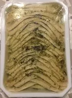 Mängden socker i Filets d'anchois marinés a l'ail et persil