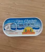 Mängden socker i Filets d'Anchois