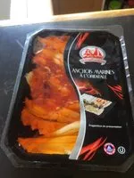 Mängden socker i Anchois marinés à l'orientale