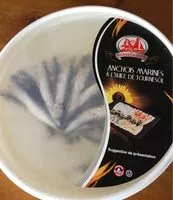 Mängden socker i anchois marinés a l'huile de tournesol