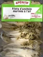 Mängden socker i Filets d'anchois marinés à l'ail