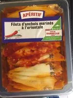 Mängden socker i Filets d'anchois marinés à l'orientale