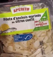 Mängden socker i Filet anchois aux citrons confits