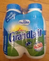Mängden socker i GrandLait demi-écrémé
