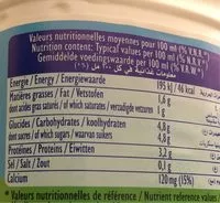 Mängden socker i Lait Demi-ecreme