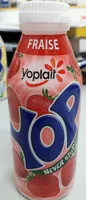 Mängden socker i Yop Fraise