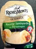 Mängden socker i La Fondue Recette Savoyarde aux 3 Fromages