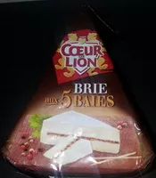 Mängden socker i Brie aux 5 Baies - Coeur de Lion