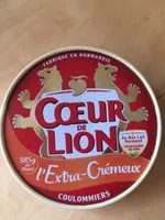 Mängden socker i Coulommiers l'Extra-Crémeux