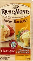 Mängden socker i Fromage à raclette Classique/herbes de Provence