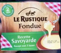 Mängden socker i Fondue, Recette Savoyarde au 3 fromages