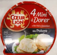 Mängden socker i 4 mini à dorer au Bon Goût de Camembert