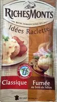 Mängden socker i Idées raclette classique/fumée