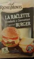 Mängden socker i La raclette spéciale burger