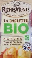 Mängden socker i La raclette Bio nature
