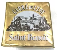 Mängden socker i Carré de l'Est au lait pasteurisé